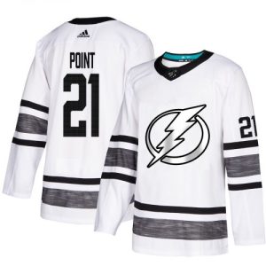 Tampa Bay Lightning Trikot Brayden Point Weiß 2019 NHL All Star